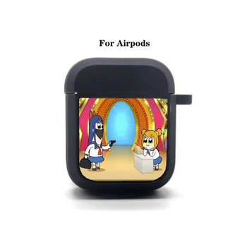  Anime Pop Takımı Epic AirPods 2 kılıf Kapak Apple AirPods 2 Kulaklık çantası Yumuşak Silikon Bluetooth Koruyucu kulaklık kutusu