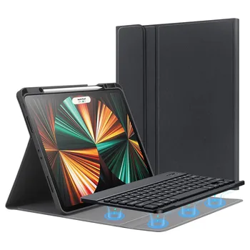  Kablosuz klavye ipad kılıfı Pro 12.9 manyetik Ayrılabilir kablosuz bluetooth Tuş Takımı Kapağı kalemlik iPad Pro12. 9