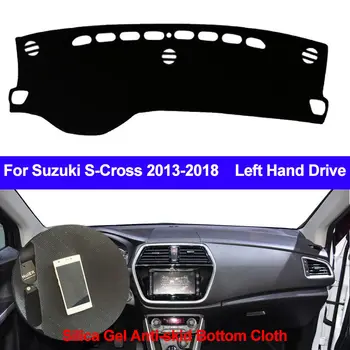  Suzuki S-Cross için Genelinde 2013-2018 Dashboard Kapak Dash Mat Dashmat Kaymaz