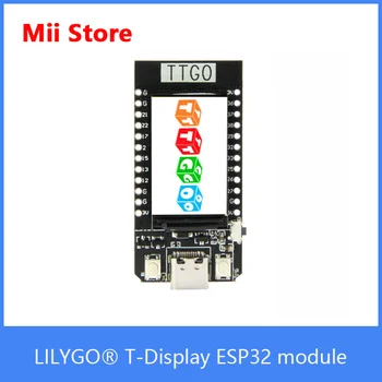  LILYGO ® TTGO T-ekran ESP32 WiFi Ve Bluetooth Uyumlu Modül Geliştirme Kurulu Arduino İçin 1.14 İnç LCD Kontrol mini Kurulu