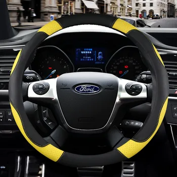  Arabalar Direksiyon Koruyucu Kapak Araba Aksesuarları oto iç Dekorasyon Aksesuarı Otomatik jant kapağı Cubre Volante