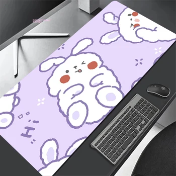  Sevimli Hayvan Çizim Mouse Pad Büyük Mousepad Bilgisayar Kawaii Klavye Pedleri Masa Pedleri sümen Genç Kızlar için Yatak Odası için