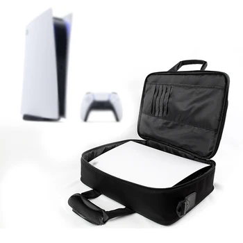  Darbeye dayanıklı omuzdan askili çanta için PS5 Konsol saklama çantası Sony PS5 Ana Seyahat Taşınabilir Sırt Çantası