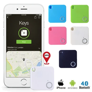  Anti-kayıp Cihazı Alarmı Akıllı Kablosuz Mini Bluetooth Uzaktan GPS çocuk takip cihazı evcil hayvan çantası cüzdan bulucu Bulucu Telefon Kutusu Arama Bulucu