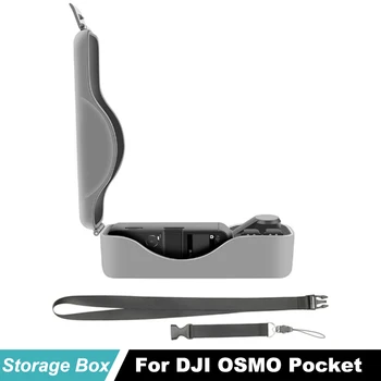  DJI OSMO Cep Taşınabilir Su Geçirmez Kılıf El Gimbal Kamera kutusu + Boyun Bilek Kayışı Kordon Mağaza 2 USB Adaptörleri Taşıma Kutusu