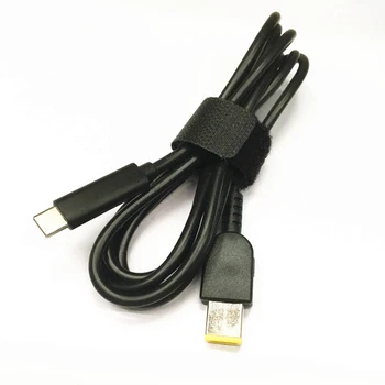  LUOLİANXİN USB-C İnce Ucu Güç Kablosu ile Uyumlu Lenovo İnce ucu dizüstü bilgisayarlar (USB-C İnce Ucu Siyah)