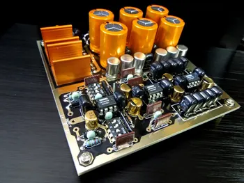  Çift op amp opa2277 monitör tipi ayarlanabilir katları ateş ön pano (DIY parçaları ve bitmiş panoları isteğe bağlıdır)