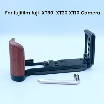  MOOL L Plaka Fujifilm Fuji XT30 XT20 XT10 Kamera L Tipi Ahşap Braketi Tripod Hızlı Bırakma Plakası Taban Kavrama Kolu