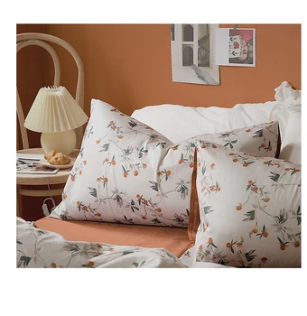  74x48 cm baskılı cotto yastık kılıfı decoratve çiçek yastık kapak çiçek desen yatak tek uyku yastık kılıfı