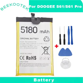  Doogee S61 Pro Pil Yeni Orijinal Pil İç Dahili Cep Telefonu pil değiştirme Aksesuarları Parçaları Doogee S61 Telefon
