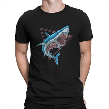  Eğlenceli Vahşi Zombi Köpekbalığı T-Shirt Erkekler ıçin Ekip Boyun %100 % Pamuk T Shirt Popülerlik Eğilim Kısa Kollu Tees Parti Tops