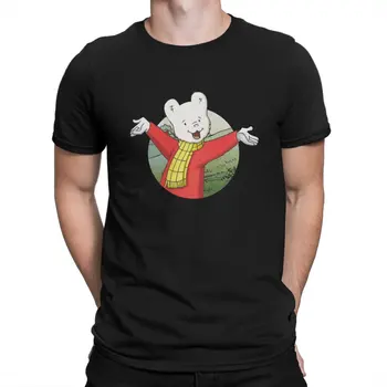  Başar Mutlu T-Shirt Erkekler Crewneck %100 % Pamuk T Gömlek Rupert Ayı Kısa Kollu Tee Gömlek Yeni Varış Giysi
