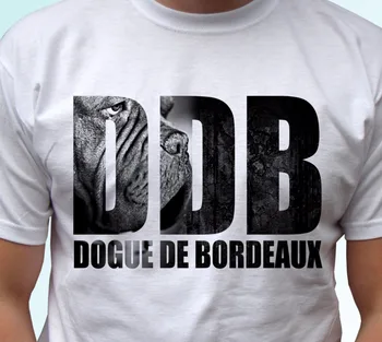  Yeni Pamuk Eğlence Moda Marka Giyim Yaz Erkek T-Shirt Giyim Dogue De Bordeaux Köpek Pamuk 3D T Shirt Dijital Baskı