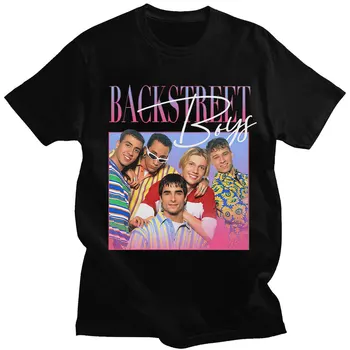  Backstreet Erkek T-Shirt Unisex 90s Vintage Tee Gömlek Erkek Grubu Mens Womens Gerileme Saygı T-Shirt Komik Hip Hop Streetwear