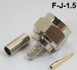  RF SMA Konnektör F Tipi F-J-1.5 erkek, koaksiyel konnektör kablosuz yönlendirici Anten Yeni ve orijinal