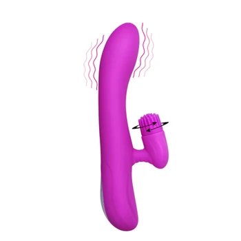  Dönen Titreşimli Vibratörler Klitoris Stimülatörü G Noktası Vajina Tavşan Vibratör bayanlara Seks Oyuncakları Yetişkin Erotik Oyuncaklar Seks Makinesi