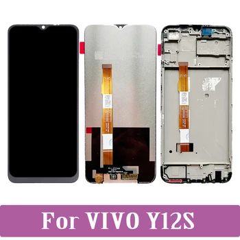  Orijinal Ekran VİVO Y12S LCD dokunmatik ekranlı sayısallaştırıcı grup V2026 V2033 V2042 V2069 V2039 LCD 6.51