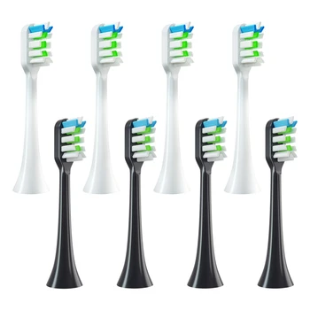  X3/x3u/x5 Akıllı Fırça Kafası 4-12 Adet Kafa Temizleme/sağlık / konfor DuPont Yerine Kullanılan Diş Fırçası
