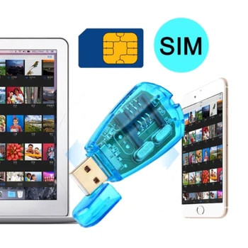  USB SIM Kopya / Cloner Kiti SIM Kart Okuyucu GSM CDMA SMS Yedekleme + CD Kart Okuyucu