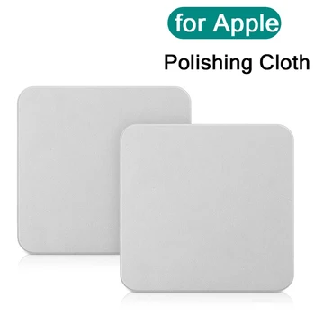  3 ADET Parlatma Bezi Apple iPhone 14 Pro Max Yumuşak Çift Katmanlı Kumaş Temizlik Bezi İçin iPad Macbook Android Telefonlar