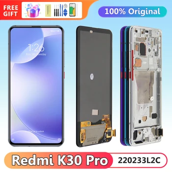  Orijinal Ekran Xiaomi Redmi için K30 Pro Lcd Ekran Dijital Dokunmatik Ekran Meclisi için Çerçeve Değiştirme ile Redmi K30 Pro