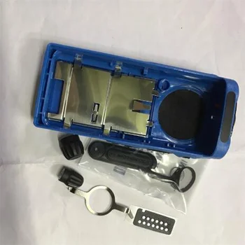  Mavi Konut Case Ön Kapak Kabuk İçin Topuzu ile Motorola GP328 PRO5150 GP340 HT750 Radyo Aksesuarları Tamir Takımları