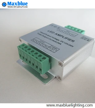  5 ADET / grup RGBW Amplifikatör DC12V-24V 24A 6A*4 kanal Maks.RGB RGBW LED şerit ışık için 576W güç tekrarlayıcı konsol denetleyicisi