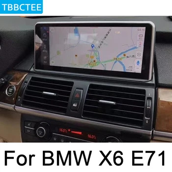  BMW için X6 E71 2006~2010 CCC Android Araba DVD Navi Oynatıcı Ses Stereo HD Dokunmatik Ekran Hepsi Bir Arada WİFİ Kafa Ünitesi