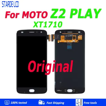  5.5 inç Orijinal Motorola Moto Z2 Oyun LCD XT1710-02 XT1710-06 XT1710 Ekran Dokunmatik Ekran Değiştirme Ücretsiz araçlar