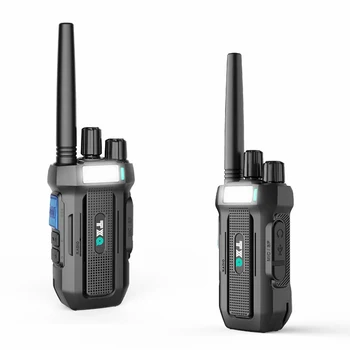  TXQ C9 walkie talkie Örnek bağlantı Ultra ince 2000 mAh büyük kapasiteli pil, bekleme 7 gün, parlama el feneri, ultra ince gövde