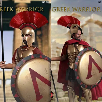  Stokta ÇİN.MODEL ZH015 1/6 Ölçekli Yunan Savaşçı 12 