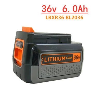  Siyah Katlı 36v / 40V600 0mAh Li-İon Şarj Edilebilir elektrikli alet pil paketi Pil LBXR36 BL2036 LBX2040 LST136 LST420 Bahçe Aletleri