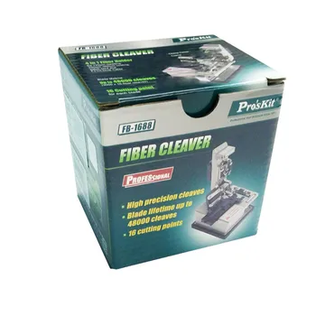  Orijinal Yeni Pros'kit FB-1688 Fiber Optik Cleaver 48000 kez Proskit FB1688 Kesme Bıçağı FTTH fiber soğuk sıkma aracı