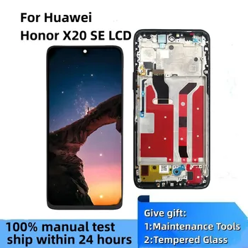  Huawei Onur için X20 SE ekran orijinal çerçeve ile LCD ekran Digitizer Meclisi Değiştirme Huawei Onur İçin X20 SE LCD