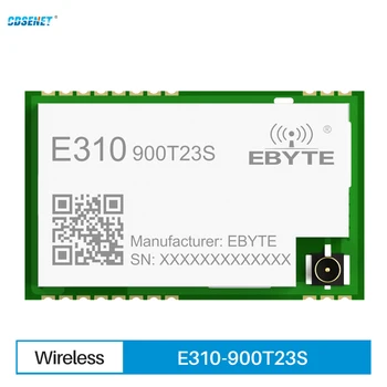  915 MHz AX5045 Kablosuz Seri Port Modülü CDSENET E310-900T23S Düşük Güç 23dbm 5.6 KM Röle Yarım Dubleks SMD IPEX / damga delik