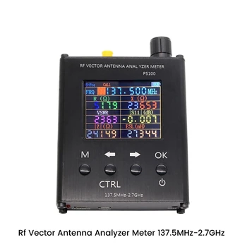  PS100 UV RF Vektör Anten Analizörü Metre Anten Analizi Ölçüm Cihazı 137.5 Mhz-2.7 Ghz (1 Takım)
