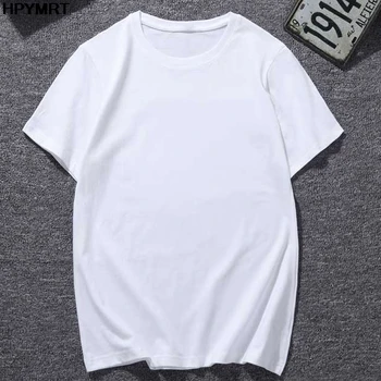  NO.2-7528-2020 Yaz Erkek T Shirt Üstleri O-Boyun Kısa Kollu Tees erkek Moda Spor Sıcak T-shirt Erkek Beyaz Hipster Unisex