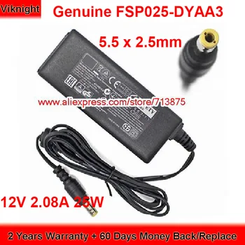  Orijinal FSP025-DYAA3 25W Şarj Cihazı 12V 2.08 A AC Adaptör P1029871 5. 5x2. 5mm Fiş Güç Kaynağı