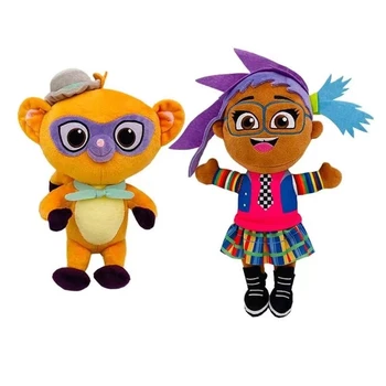  Çizgi Film Gabi Vivo Maymun peluş oyuncak Yumuşak Doldurulmuş Hayvan Kinkajou Vivo Peluş Bebek Andrés Marta Sandoval Rosa Çocuklar için