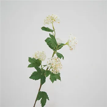  Yapay çiçek Buketi Romantik Küçük Parçalanmış Kartopu Gelin El Buketi Çiçek Buketi Dekorasyon Ev Dekorasyon Vazo