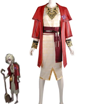  Oyun Kimlik V Mezar kaleci Andrew Kreis Cosplay Kostüm Fantezi Takım Elbise Üst Pantolon Ceket Cadılar Bayramı Karnaval Üniforma Custom Made