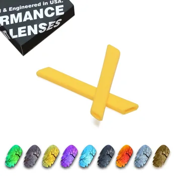  Millerswap Polarize Yedek Lensler ve Sarı Kulak Çorap Oakley Çene Kemiği Bacalı Güneş Gözlüğü - Çoklu Seçenekler