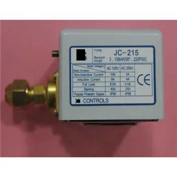  100 % çalışma Orijinal Basınç Anahtarı Tek Elektrik Kontrol jc-206 Yepyeni Orijinal Nokta Fotoğraf