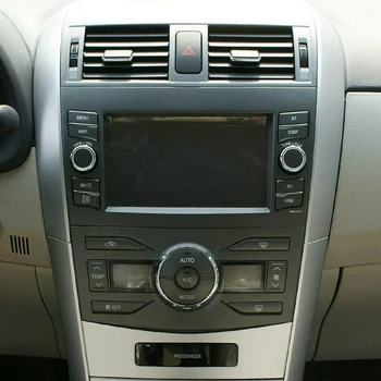  2 Adet Dashboard ayar kapağı Şerit Toyota Corolla Altis 2009 İçin 2010 2011 2012 2013 Merkezi Kontrol Araba Styling Kitleri