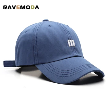  RAVEMODA beyzbol şapkası Yeni Unisex hip hop şapka Yaz Açık güneş şapkaları şoför şapkası Baba Şapka Gorras Mektup Moda Lüks güneşlikli kep