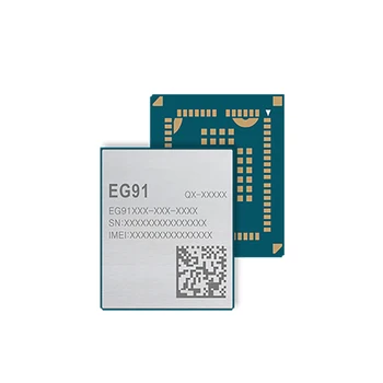  EG91 LTE kategori 1 modülü SMT Dünya Çapında LTE, UMTS/HSPA+ ve GSM/GPRS/EDGE EG91-E B1/B3/B7/B8/B20/B28A EG91-NA B2/B4/B5/B12 / B13