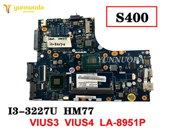  Orijinal Lenovo Ideapad S300 S400 Laptop Anakart I3-3227U HM77 VIUS3 LA-8951P iyi ücretsiz gönderim test