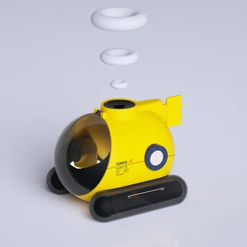  2022 Nemlendirici Sevimli Hayvan mini Ev Küçük Nemlendirici Aromaterapi Araba Yaratıcı Hava Ayı USB Nemlendirici LED Atomizer