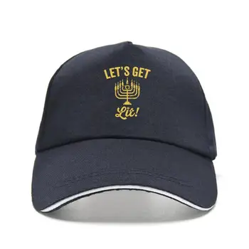  Yeni kap şapka Yeni en pring uer Dre Caua etGet bu-Komik Jewih Hanuka enorah beyzbol şapkası