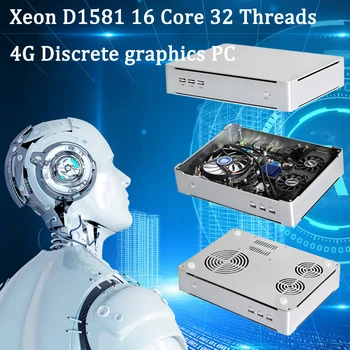  Xeon D1581 pc oyun Intel Core 9850 H / i7-9700F GTX 1650 4 GB 2 * DDR4 Spiel Bilgisayar Masaüstü Windows 10 4 K DVI HDMI DP